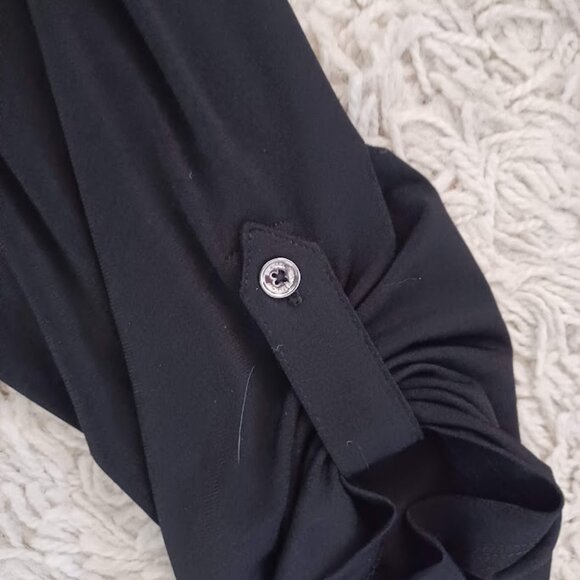 Michael Michael Kors Women’s Plus 3X Black Chain Lace-Up Dress NWT $130 - Picture 6 of 10